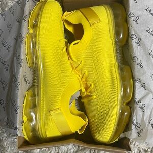 Yellow Sporty Women’s Sneaker